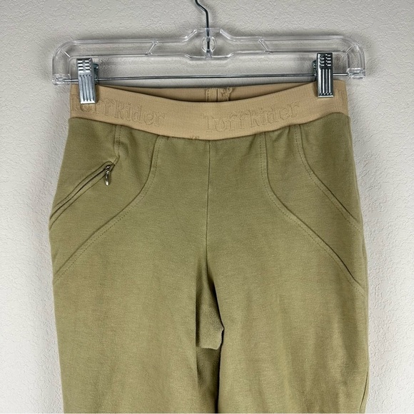 TuffRider Tan Equestrian Riding Pull On Pants Size 28 - Picture 2 of 7